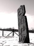 Ninth century Pictish Maiden Stone on slopes of Bennachie
